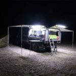 100cm white LED camp light bar