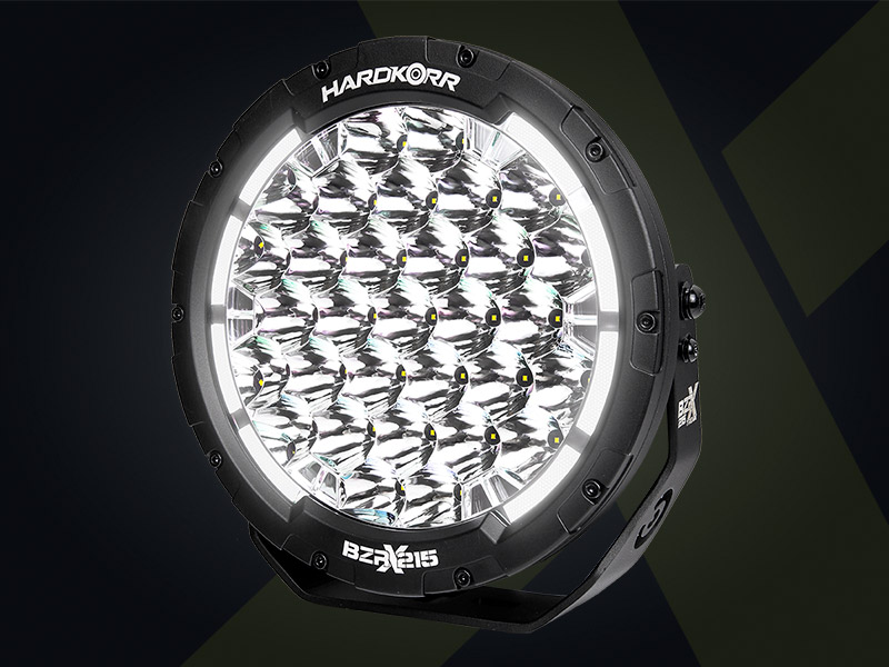 BZR-X Series LED Driving Lights have inbuilt Daytime Running Lights