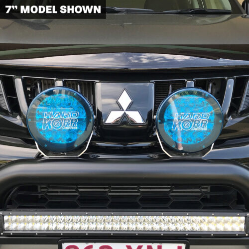 Blue Driving Light Covers