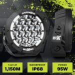 BZR-X Series 7 Inch LED Driving Lights