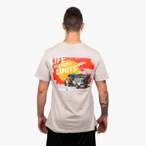 Hardkorr Campers T-Shirt Life Without Limits Grey