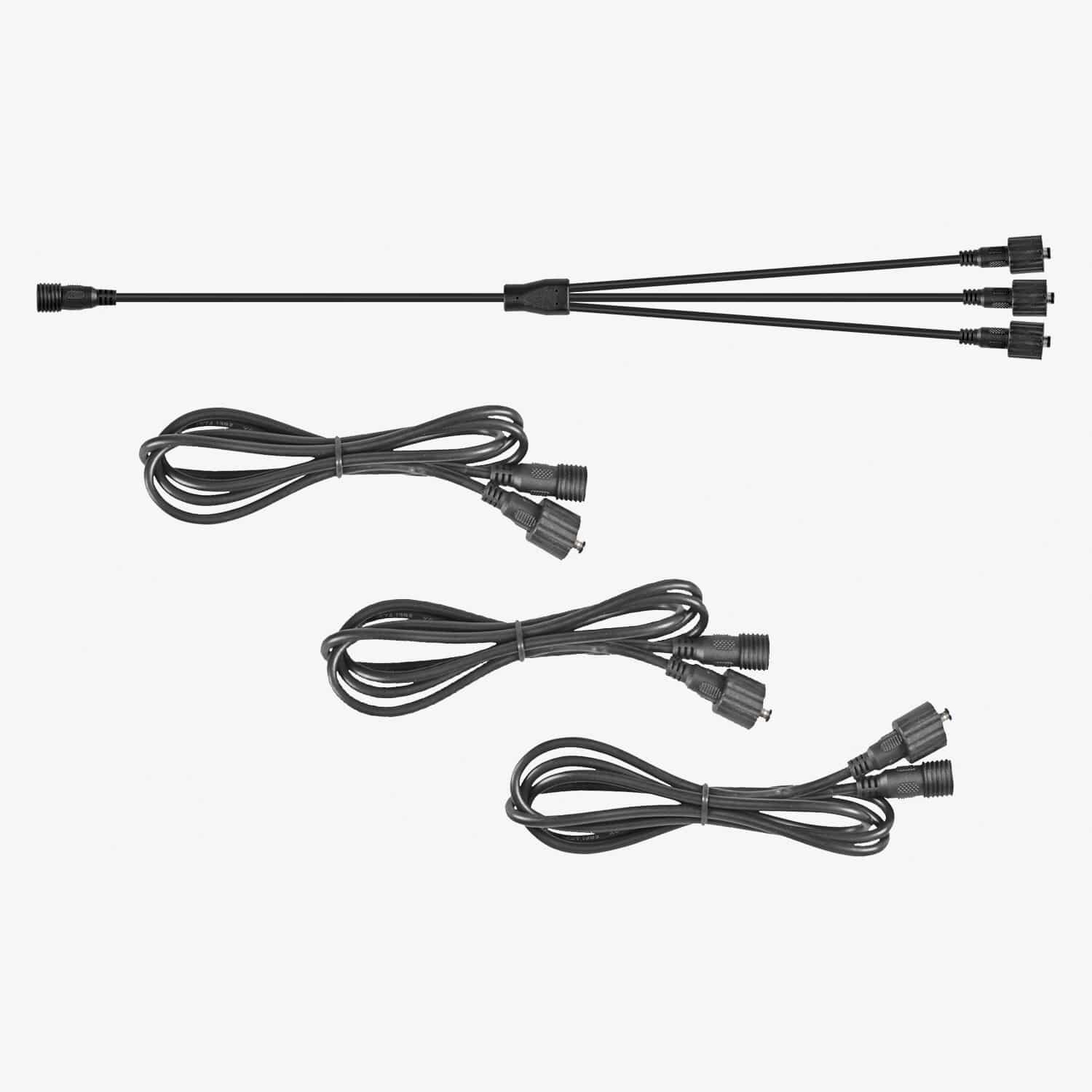 Extension Cable Kit Black Plugs