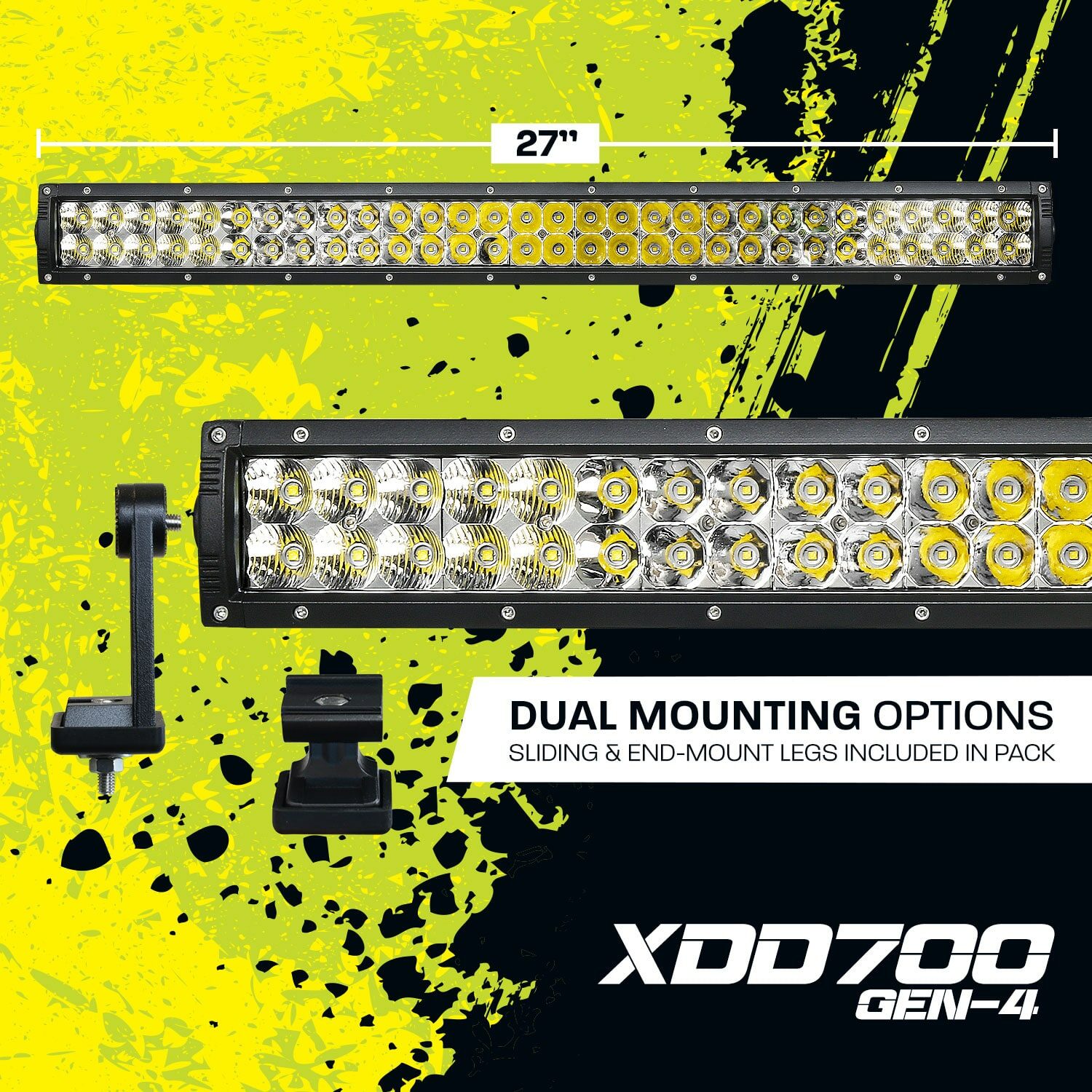 27 Inch Dual Row LED Light Bar