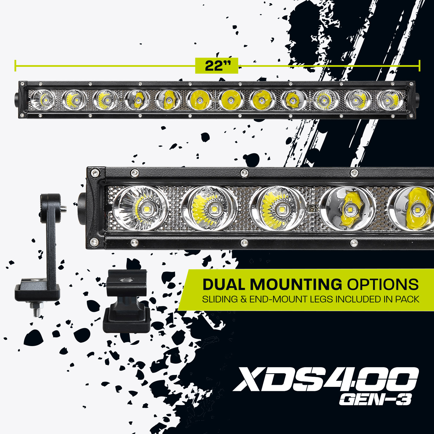 22 Inch Single Row LED Light Bar